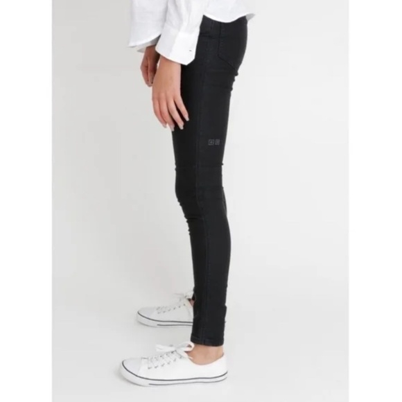 KSUBI Skinny Zip Ankle Jeans Spray On Grease Denim - Size 26 - Picture 3 of 14